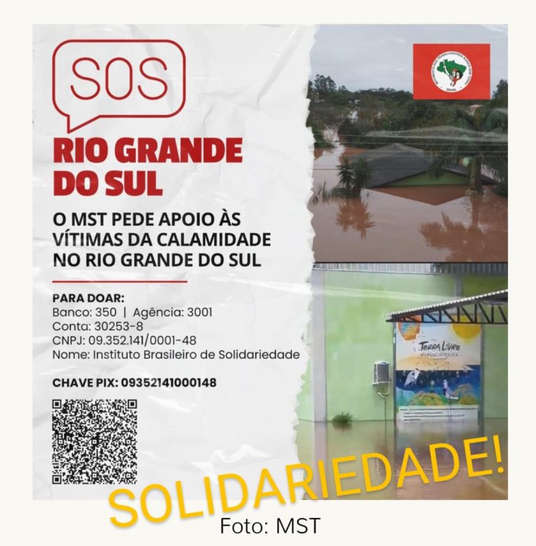 A Apeoesp Subsede Sul Santo Amaro se solidariza com as vítimas da tragédia no Rio Grande do Sul