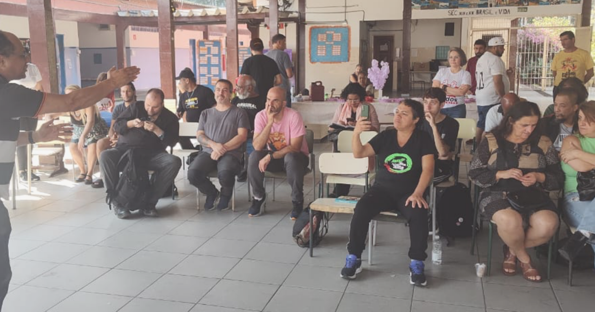 Reunião de representante de escola Apeoesp Subsede Sul Santo Amaro