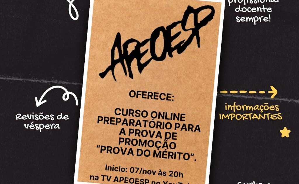 Curso Preparatório Para a Prova de Promoção – Prova de Mérito