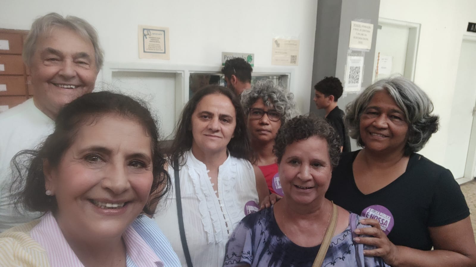 Protocolo da nossa pauta de reivindicações nas Diretorias de Ensino