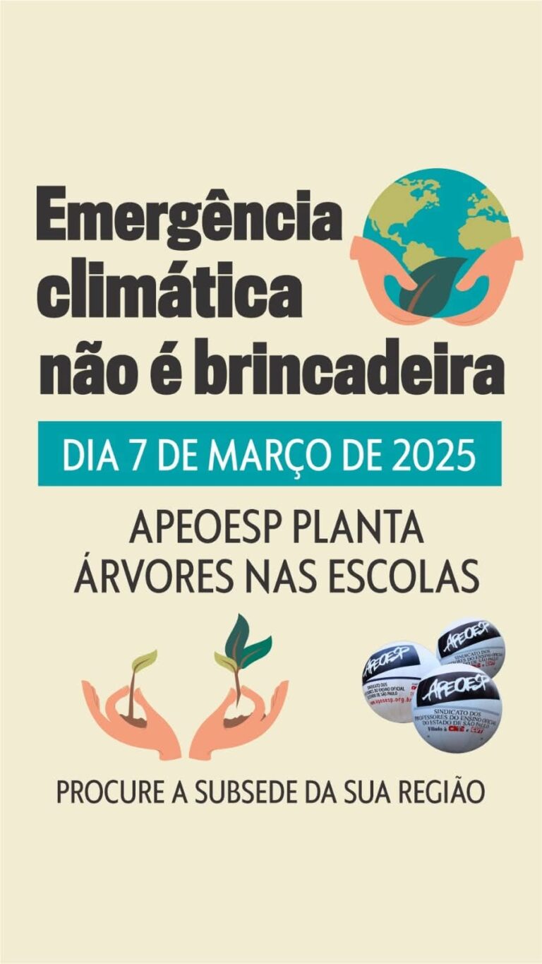 Emergência Climática não é Brincadeira