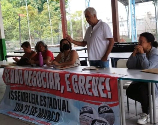 Reunião de Representantes de Escola- RE- APEOESP SUBSEDE SUL SANTO AMARO