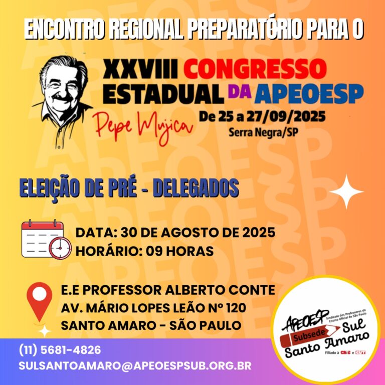 Encontro regional preparatório para o XXVII Congresso Estadual da APEOESP