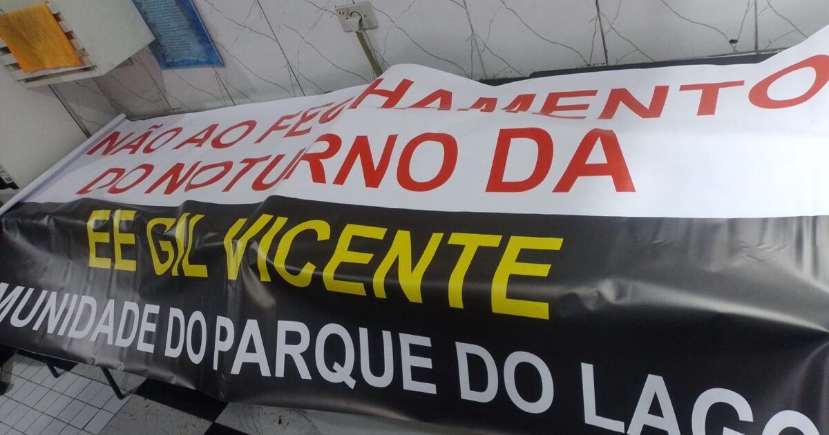 APEOESP SUBSEDE SUL SANTO AMARO na Luta contra o Fechamento de salas do noturno