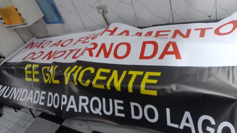 APEOESP SUBSEDE SUL SANTO AMARO na Luta contra o Fechamento de salas do noturno