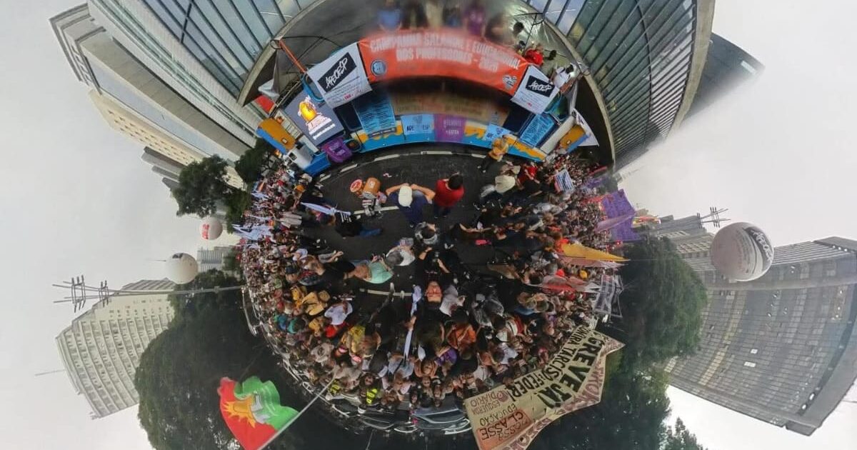 APEOESP SUBSEDE SUL SANTO AMARO presente no CRE, Assembleia , Passeata e Tributo à Educação , com Chico César, no dia 06/03/26