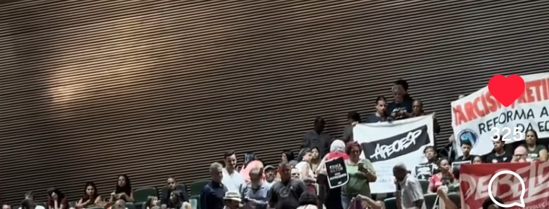 Retira o PL 1326/25 da Alesp