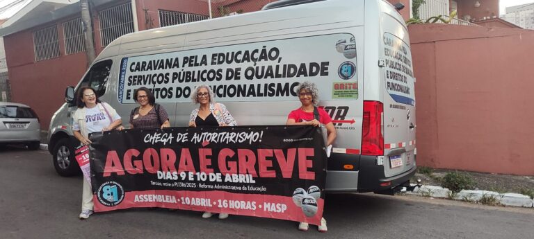 Caravana da Educação – APEOESP SUBSEDE SUL SANTO AMAROCaravana da Educação na Zona Sul de São Paulo
