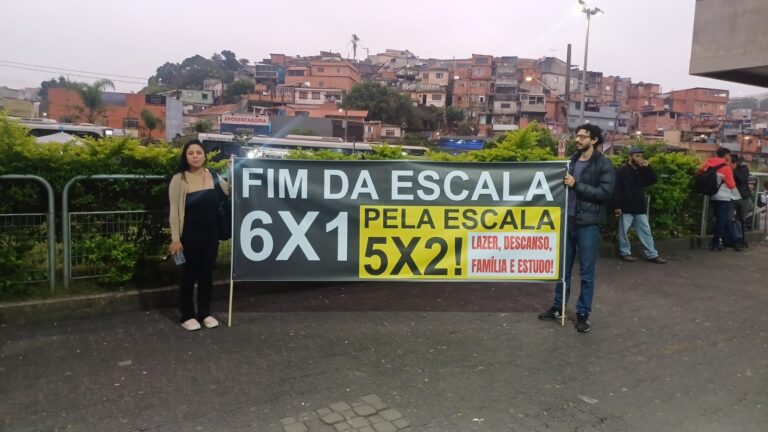 APEOESP SUBSEDE SUL SANTO AMARO na Luta contra escala 6×1