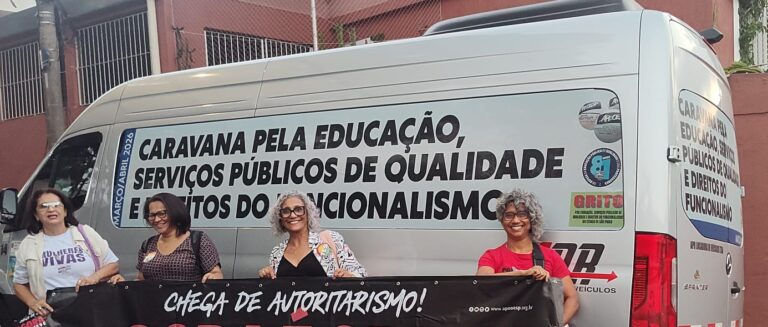 Caravana da Educação APEOESP SUBSEDE SUL SANTO AMARO Data: 12/05/26